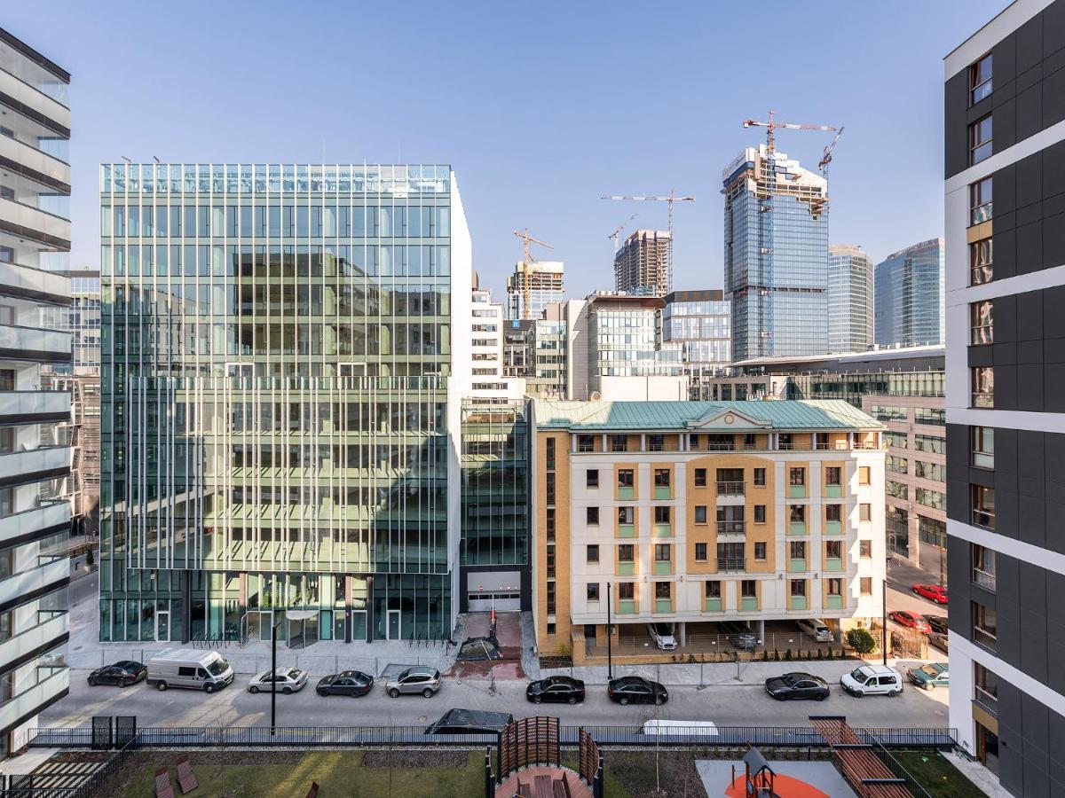 Yoursecondflat Grzybowska Metropoint Varşova Dış mekan fotoğraf